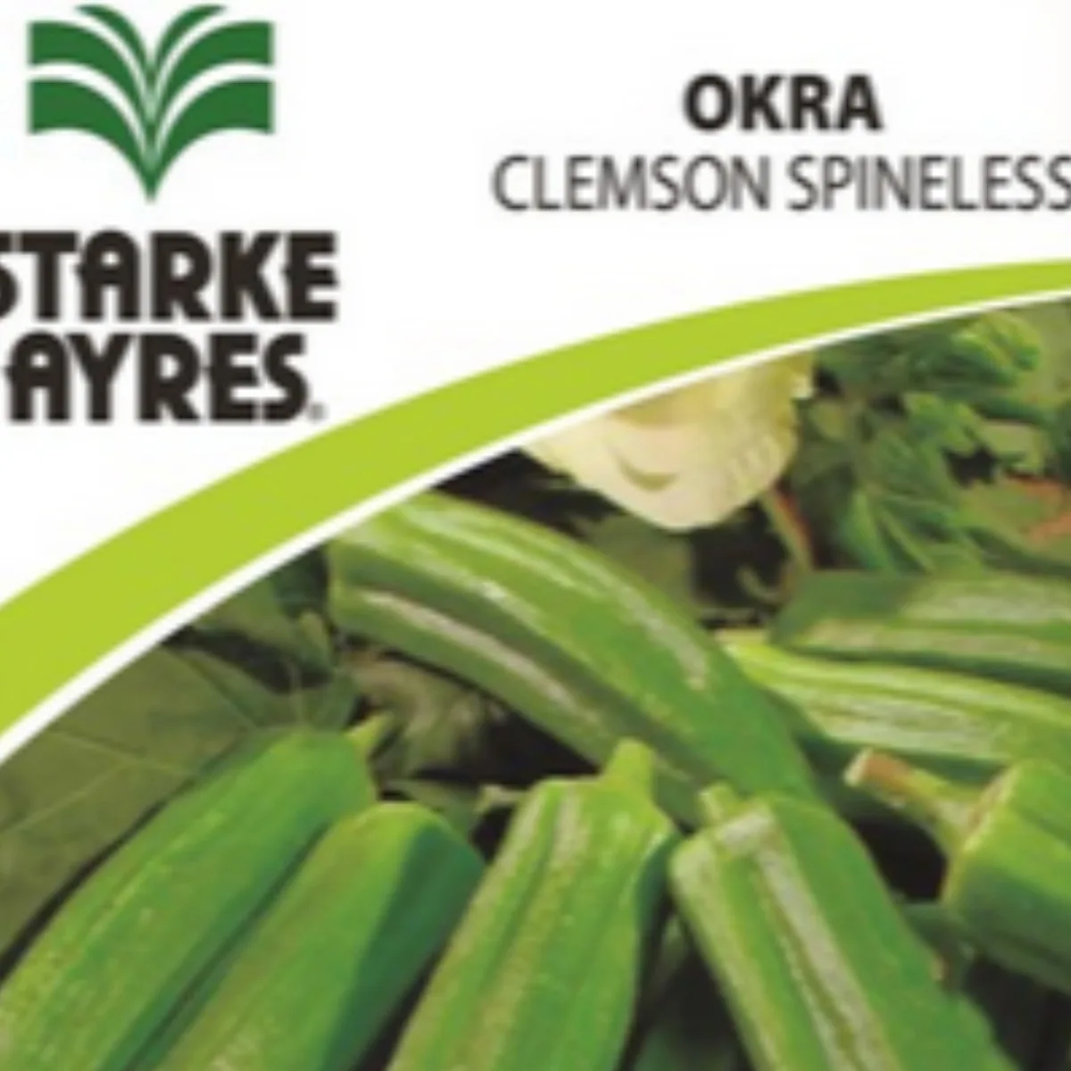 Semente de QUIABO CLEMSON SPINELESS, 10G STARKE